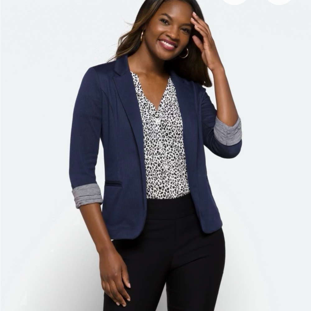 Skies Are Blue Classic Navy Blazer
